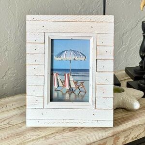 White Wood Photo Picture Frame